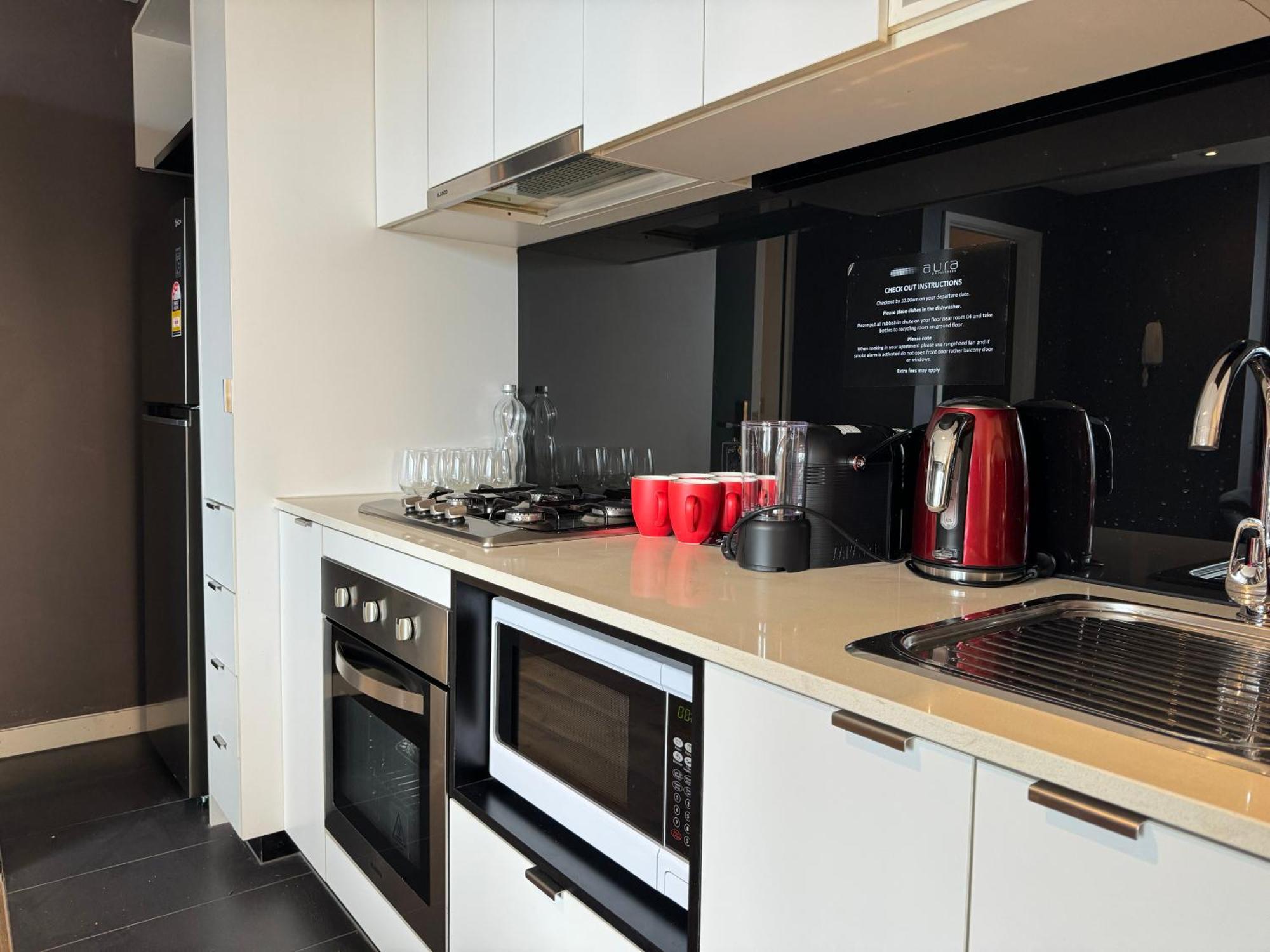 Aura On Flinders Serviced Apartments Melbourne Dış mekan fotoğraf