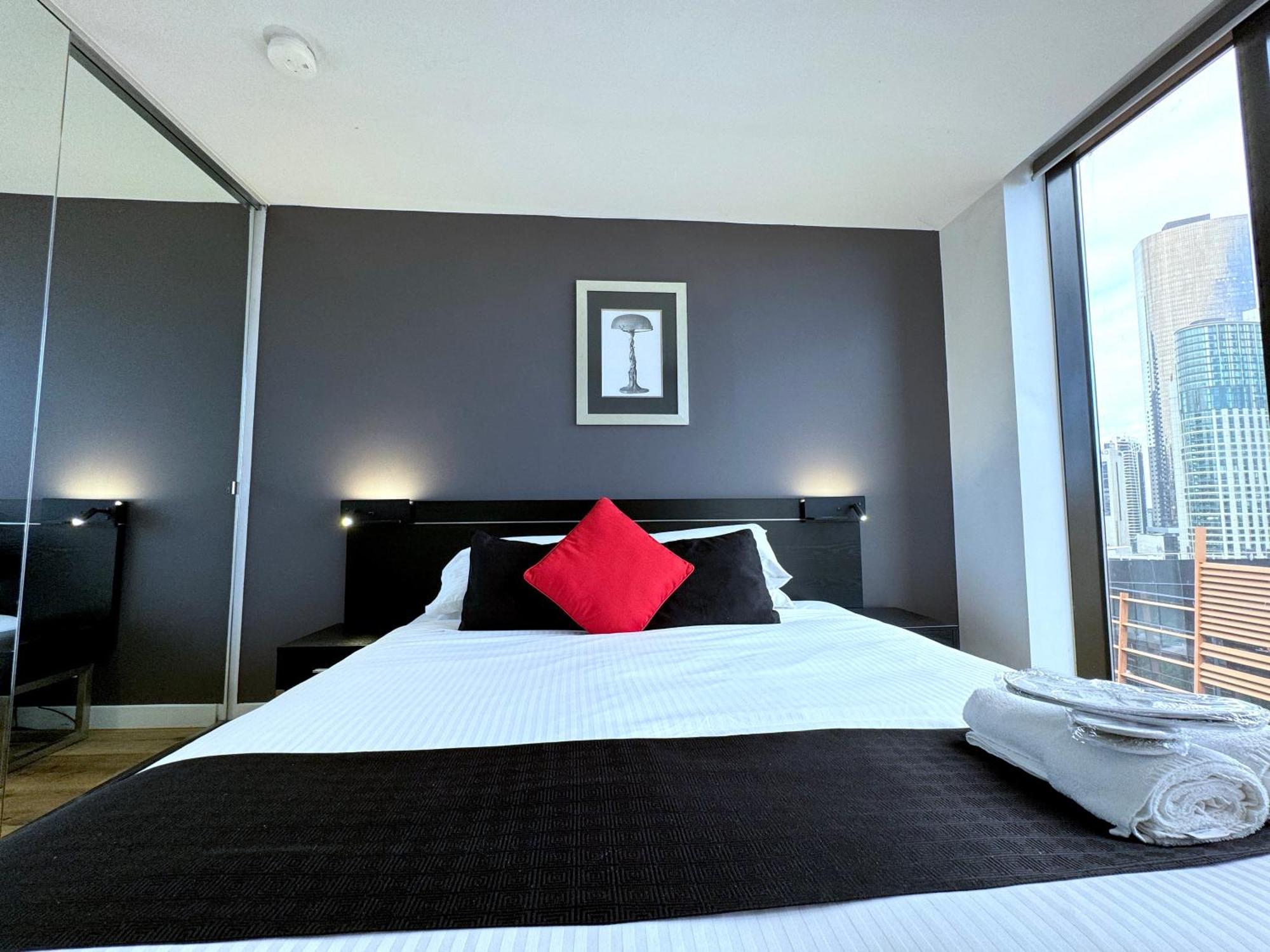 Aura On Flinders Serviced Apartments Melbourne Dış mekan fotoğraf