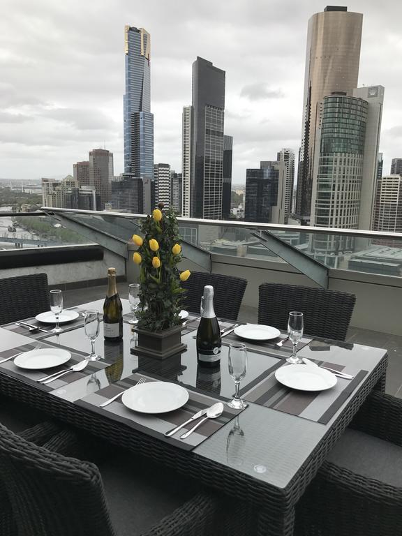 Aura On Flinders Serviced Apartments Melbourne Dış mekan fotoğraf